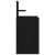 Noptiere cu 2 sertare 2 buc Negru 38x34x80 cm GartenMobel Dekor