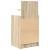 Noptiera cu 2 sertare Stejar Sonoma 38x34x80 cm GartenMobel Dekor