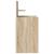 Noptiera cu 2 sertare Stejar Sonoma 38x34x80 cm GartenMobel Dekor