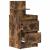 Noptiere cu 2 sertare 2 buc Stejar afumat 38x34x80 cm GartenMobel Dekor