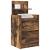 Noptiere cu 2 sertare 2 buc Stejar afumat 38x34x80 cm GartenMobel Dekor