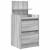 Noptiere cu 2 sertare 2 buc Gri Sonoma 38x34x80 cm GartenMobel Dekor
