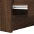 Noptiere cu 2 sertare 2 buc Stejar maro 38x34x80 cm GartenMobel Dekor