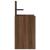 Noptiere cu 2 sertare 2 buc Stejar maro 38x34x80 cm GartenMobel Dekor