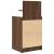 Noptiere cu 2 sertare 2 buc Stejar maro 38x34x80 cm GartenMobel Dekor