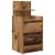 Noptiere cu 2 sertare 2 buc Lemn vechi 38x34x80 cm GartenMobel Dekor