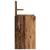 Noptiere cu 2 sertare 2 buc Lemn vechi 38x34x80 cm GartenMobel Dekor