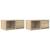 Dulapuri TV 2 buc Stejar Sonoma 60x31x25,5 cm Lemn prelucrat GartenMobel Dekor