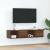 Dulapuri TV 2 buc Stejar maro 60x31x25,5 cm Lemn prelucrat GartenMobel Dekor