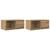 Dulapuri TV 2 buc Stejar Artisan 60x31x25,5 cm Lemn prelucrat GartenMobel Dekor