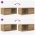 Dulapuri TV 2 buc Stejar Artisan 60x31x25,5 cm Lemn prelucrat GartenMobel Dekor