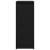 Dulap Pantofi Stejar Negru 29,5x34x76 cm Lemn prelucrat GartenMobel Dekor