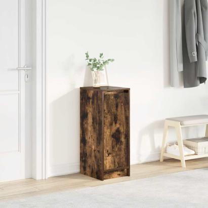 Dulap Pantofi stejar afumat 29,5x34x76 cm Lemn prelucrat GartenMobel Dekor
