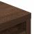 Dulap Pantofi Stejar maro 29,5x34x76 cm Lemn prelucrat GartenMobel Dekor