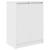 Dulap pentru încălțăminte alb 57x34x76 cm lemn prelucrat GartenMobel Dekor