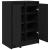 Dulap Pantofi Stejar Negru 57x34x76 cm Lemn prelucrat GartenMobel Dekor