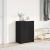 Dulap Pantofi Stejar Negru 57x34x76 cm Lemn prelucrat GartenMobel Dekor