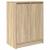 Dulap Pantofi Stejar Sonoma 57x34x76 cm Lemn prelucrat GartenMobel Dekor