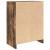 Dulap Pantofi Stejar Afumat 57x34x76 cm Lemn prelucrat GartenMobel Dekor