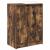 Dulap Pantofi Stejar Afumat 57x34x76 cm Lemn prelucrat GartenMobel Dekor