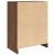 Dulap Pantofi Stejar maro 57x34x76 cm Lemn prelucrat GartenMobel Dekor