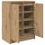 Dulap Pantofi Artisan Stejar 57x34x76 cm Lemn prelucrat GartenMobel Dekor