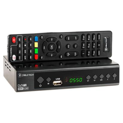 TUNER DIGITAL TERESTRU / CABLU DVB-T2/C H.265 CABLETECH EuroGoods Quality