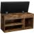 Banca depozitare incaltaminte, pantofar pentru hol, Artool, pal, 3 rafturi, maro rustic inchis, 80x30x44 cm GartenVIP DiyLine