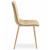 Set 4 scaune bucatarie/living, Artool, Libra, catifea, metal, bej, 45x54x86.5 cm GartenVIP DiyLine