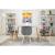 Set 4 scaune stil scandinav, Artool, Lago Velvet, catifea, lemn, gri, 47x36x73.5 cm GartenVIP DiyLine