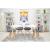 Set 4 scaune stil scandinav, Artool, Lago Velvet, catifea, lemn, gri, 47x36x73.5 cm GartenVIP DiyLine