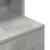 Noptiera gri beton 39x35x125 cm lemn prelucrat GartenMobel Dekor