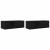 Dulapuri TV 2 buc Stejar negru 80x31x25,5 cm Lemn prelucrat GartenMobel Dekor