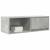 Dulap TV Beton Gri 80x31x25,5 cm Lemn prelucrat GartenMobel Dekor