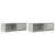 Dulapuri TV 2 buc Beton Gri 80x31x25,5 cm Lemn prelucrat GartenMobel Dekor