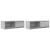 Dulapuri TV 2 buc Gri Sonoma 80x31x25,5 cm Lemn prelucrat GartenMobel Dekor