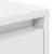 Masuta de cafea cu sertare alb 100x100x40 cm GartenMobel Dekor