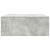 Masuta de cafea cu sertare Gri beton 100x100x40 cm GartenMobel Dekor