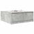 Masuta de cafea cu sertare Gri beton 100x100x40 cm GartenMobel Dekor