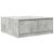 Masuta de cafea cu sertare Gri beton 100x100x40 cm GartenMobel Dekor