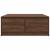 Masuta de cafea cu sertare Stejar maro 100x100x40 cm GartenMobel Dekor