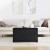 Masuta de cafea cu sertare Stejar negru 70,5x70x40 cm GartenMobel Dekor