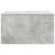 Masuta de cafea cu sertare Gri beton 70,5x70x40 cm GartenMobel Dekor