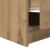 Masuta de cafea cu sertare Artisan Stejar 70,5x70x40 cm GartenMobel Dekor