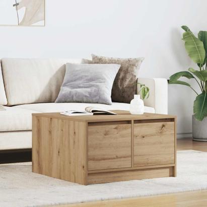Masuta de cafea cu sertare Artisan Stejar 70,5x70x40 cm GartenMobel Dekor