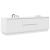 Dulap TV cu lumini LED alb 160,5x41x50 cm GartenMobel Dekor