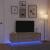 Dulap TV cu lumini LED Stejar Sonoma 160,5x41x50 cm GartenMobel Dekor