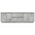 Dulap TV cu lumini LED Gri beton 160,5x41x50 cm GartenMobel Dekor