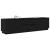 Dulap TV cu lumini LED Stejar negru 193,5x41x50 cm GartenMobel Dekor
