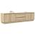 Dulap TV cu lumini LED Stejar Sonoma 193,5x41x50 cm GartenMobel Dekor